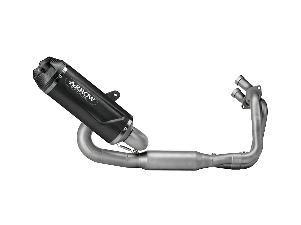 Arrow 71965AKN Homologated Full System With Indy Race Evo Aluminium Dark Slip On