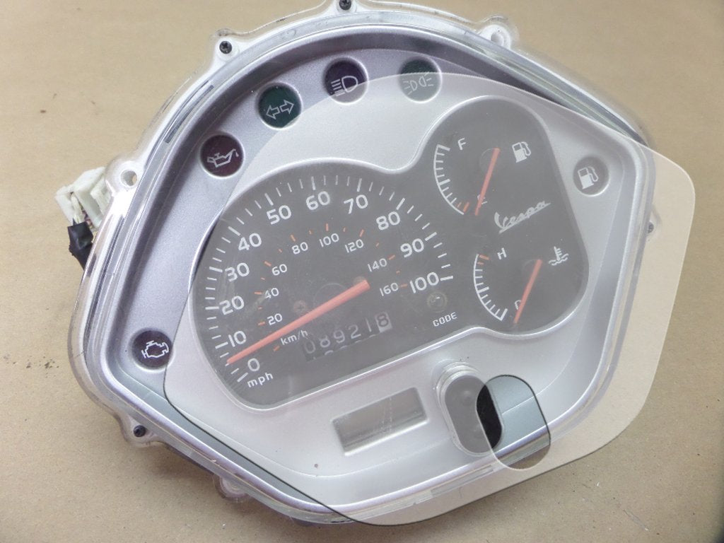 Shieldotron Vespa GTS 2014-2016 Instrument Cluster Protector
