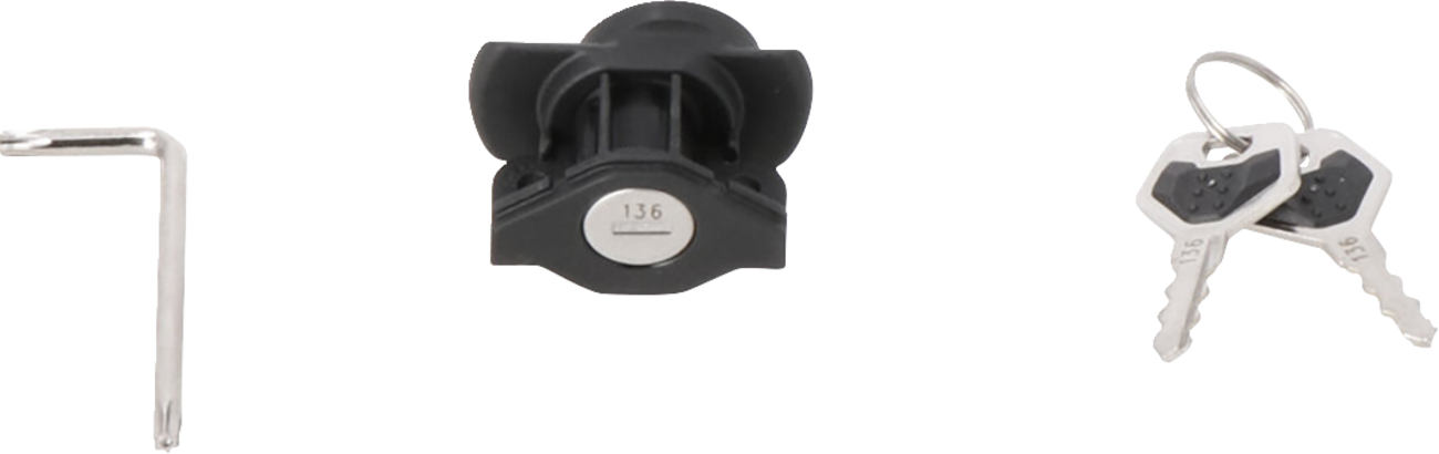 SW-Motech DUSC Hard Case Lock Set - Black