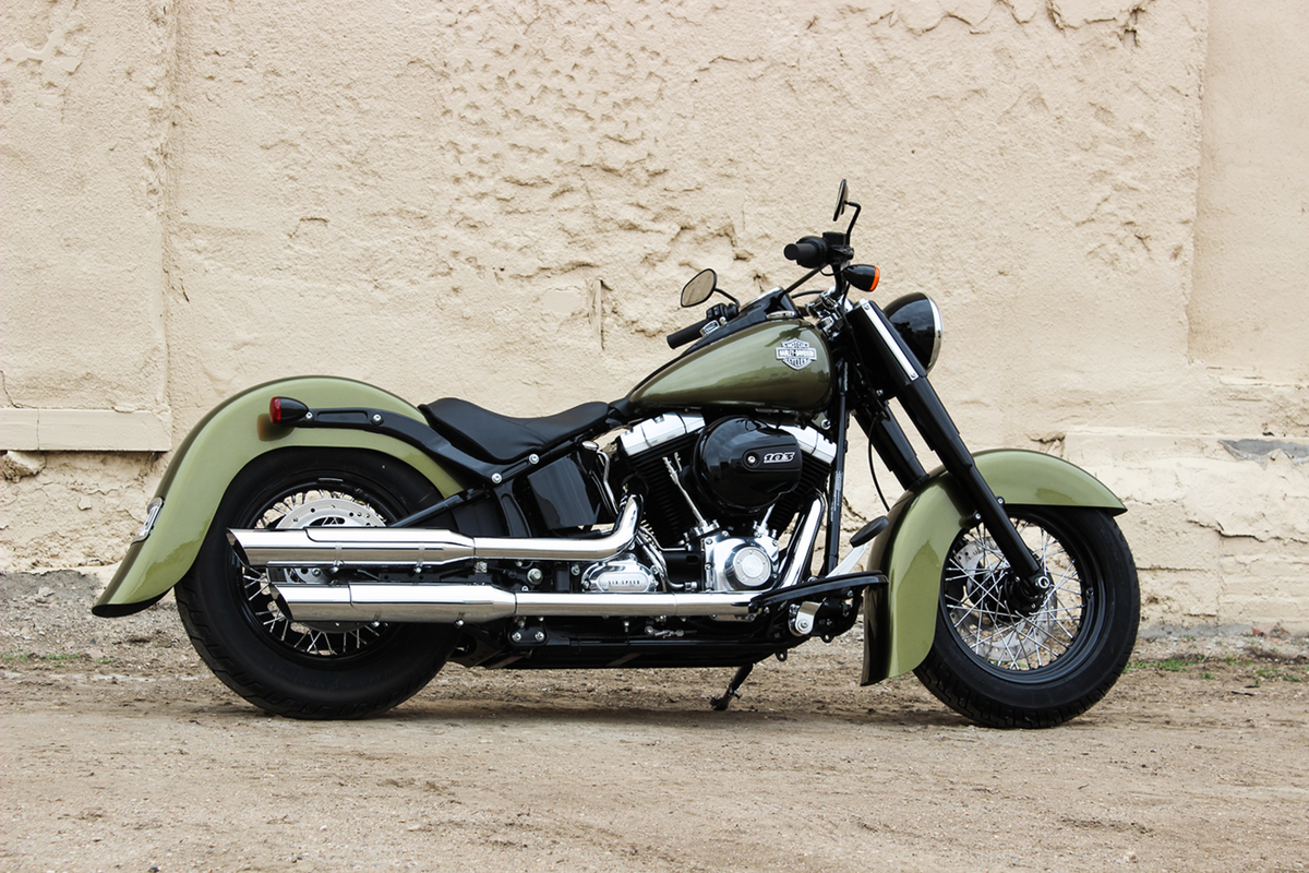 Klock Werks 4" Stretched Rear Fender - Frenched - HD Softail '11-'17