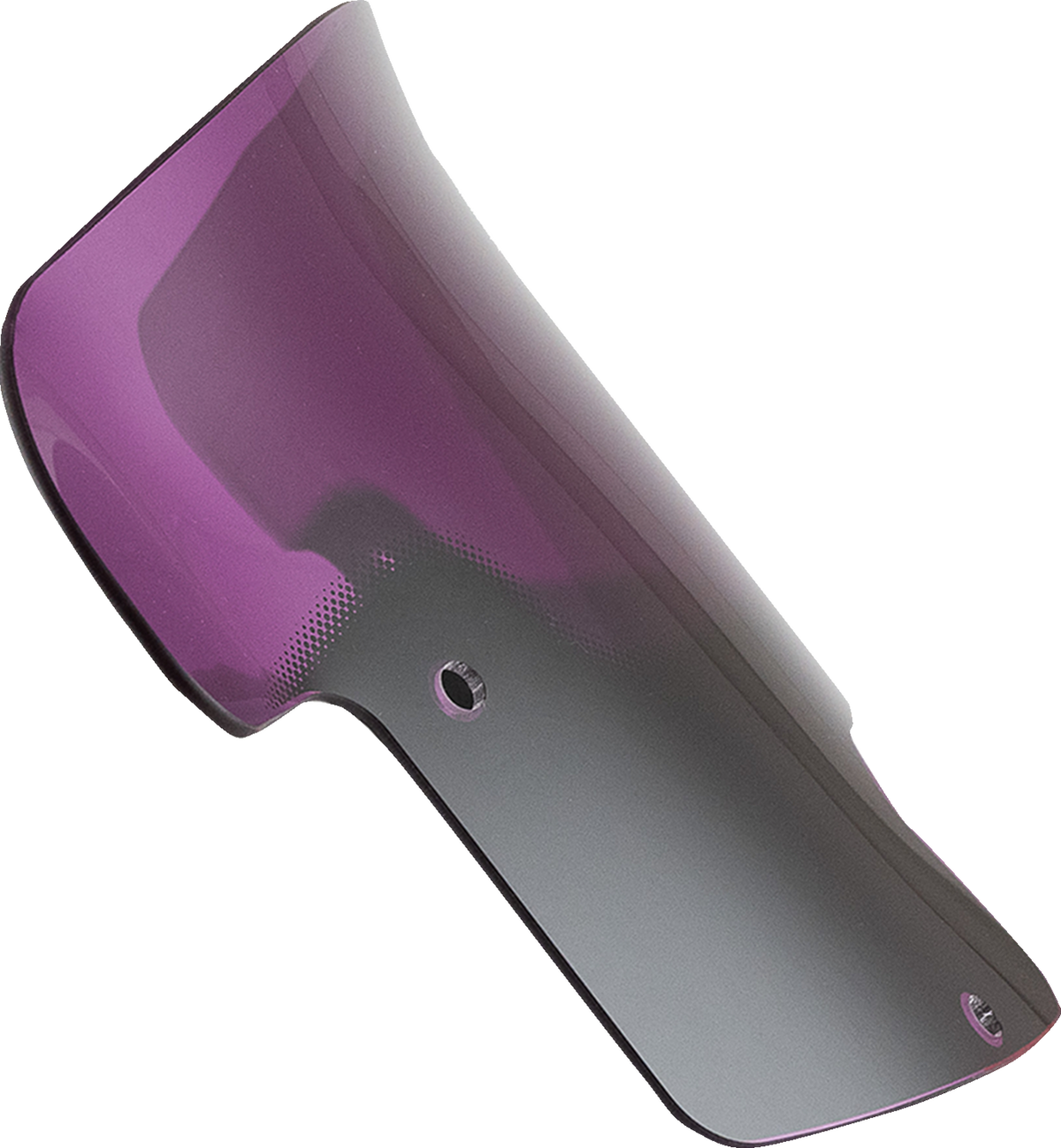 Klock Werks Kolor Flare™ Windshield - 8" - Purple - Indian