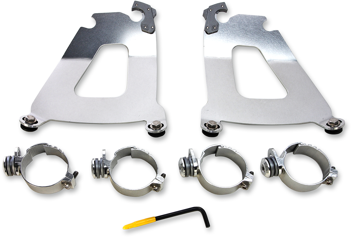 Memphis Shades Bullet Mounting Kit - VTX18 - Polished