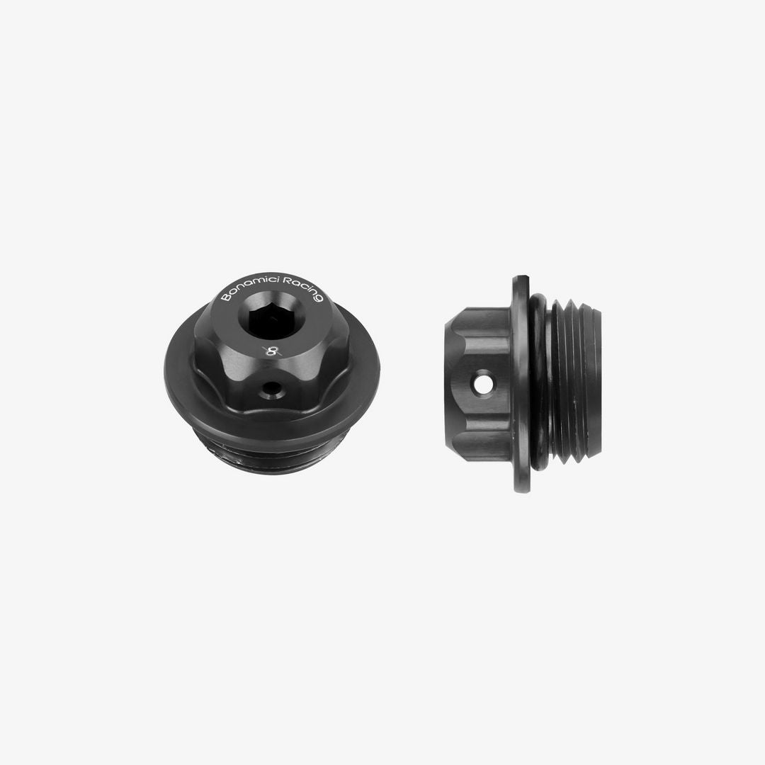Bonamici Racing Oil Cap - M24x2 - Black