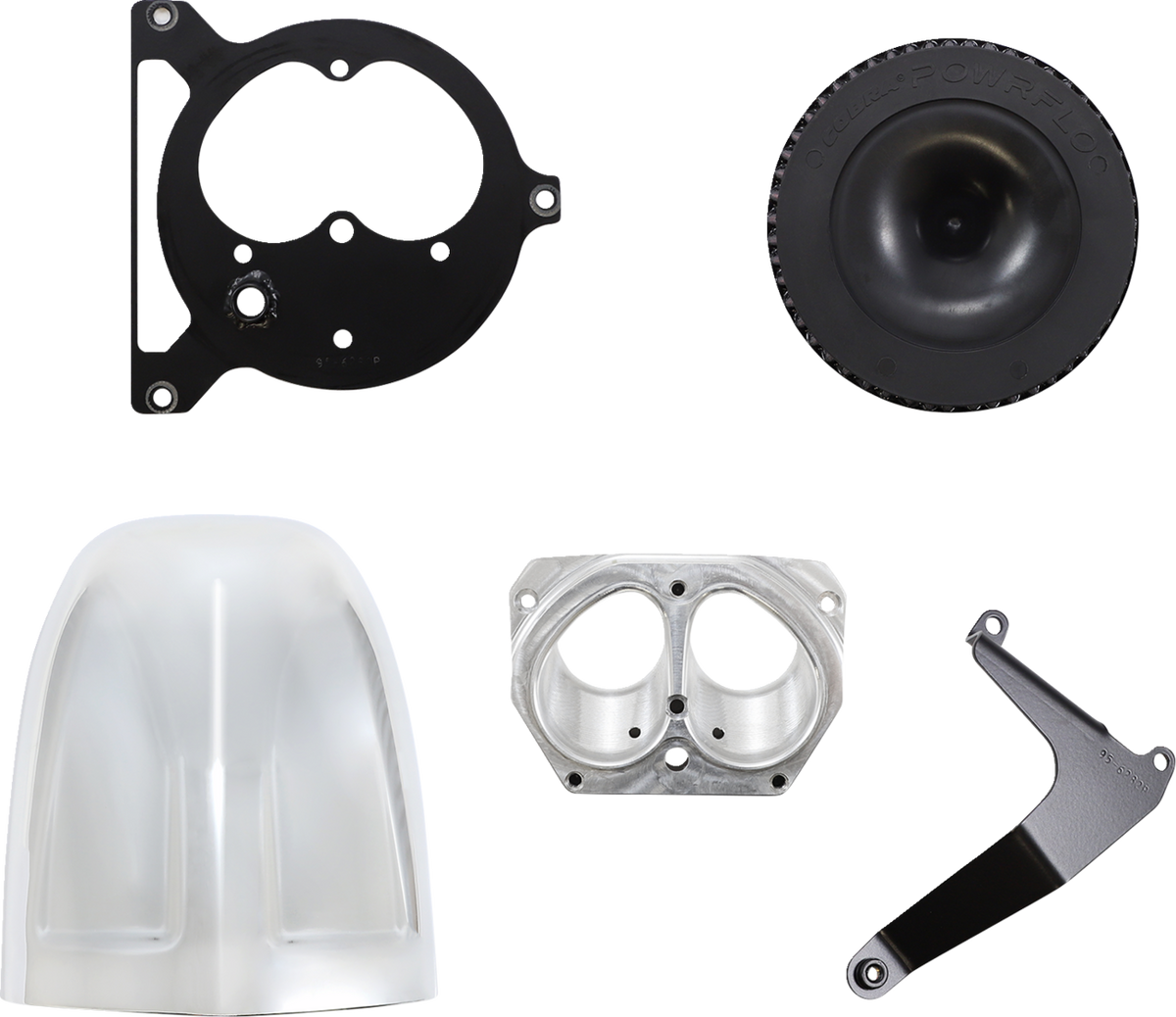 Cobra Air Cleaner Kit - Chrome