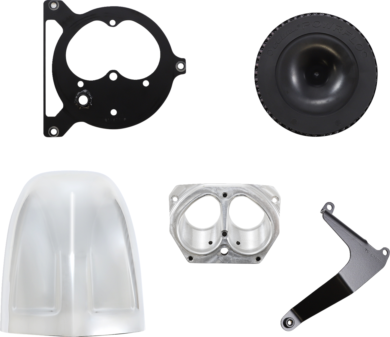 Cobra Air Cleaner Kit - Chrome