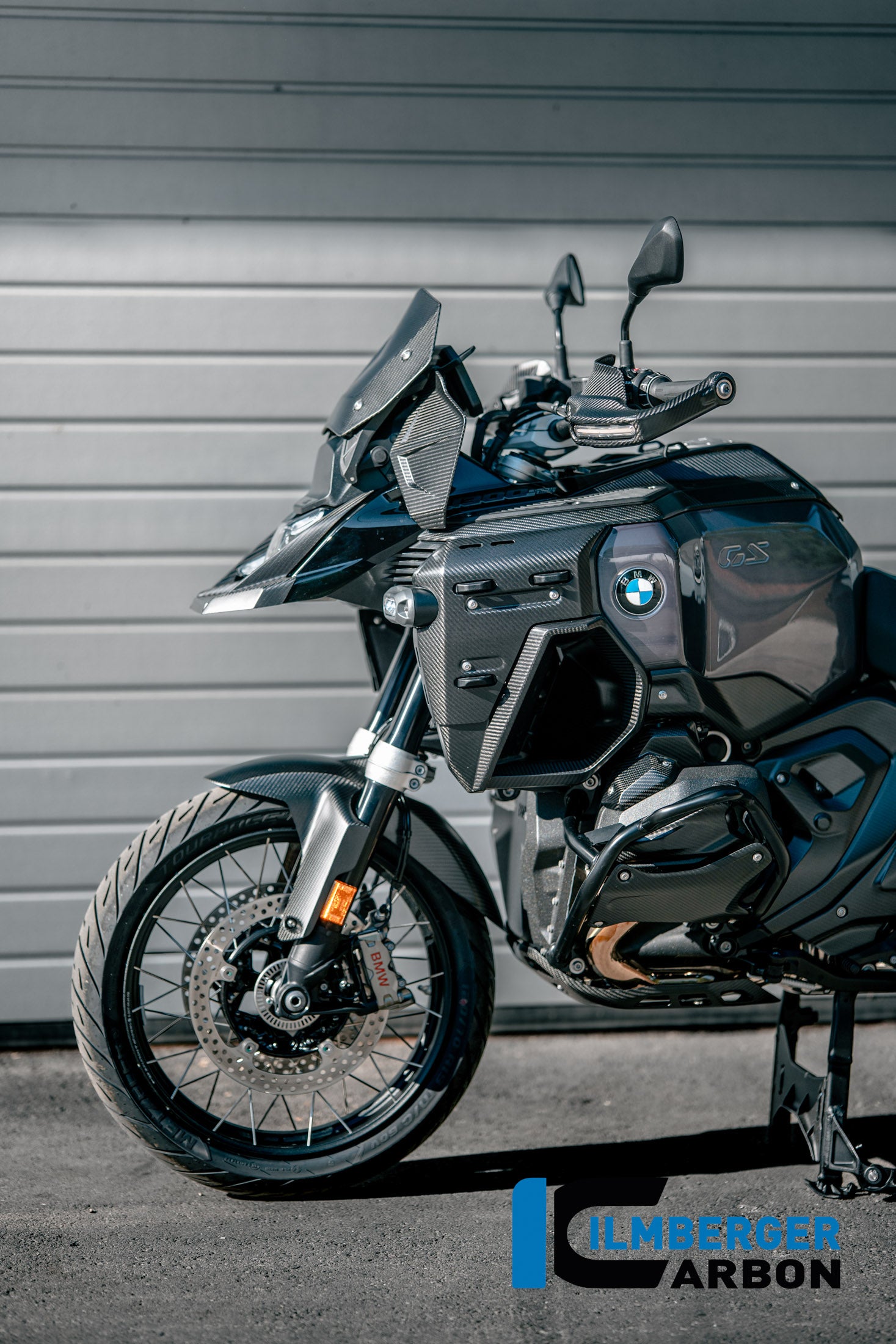 Ilmberger Carbon Air Outlet Fairing Left BMW R 1300 GS Adventure - Matte / Twill