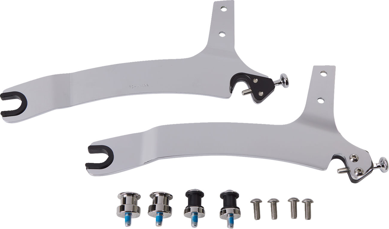 Cobra Detachable Backrest - Chrome - Mini - Scout