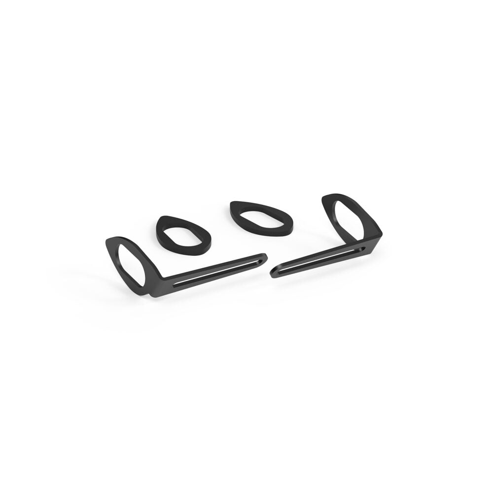 Rizoma Mounting Kit For OEM Turn Signals To Fit Fox License Plate Support
