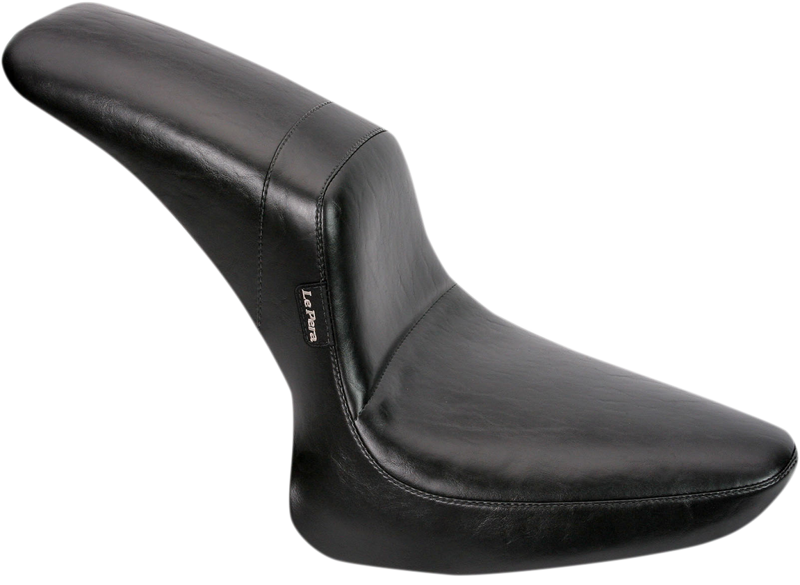 Le Pera Daytona Sport Seat - Smooth - Black - FL/FX '06-'17