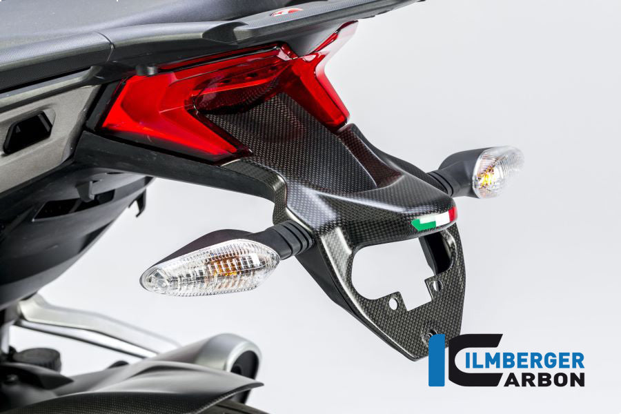 Ilmberger Carbon License Plate Holder Surface Ducati MTS 1200 2015 - Matte
