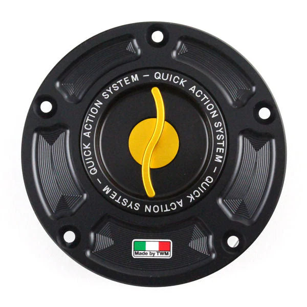 TWM Quick Action CNC Aluminum Gas Cap For Triumph - TTPR.01