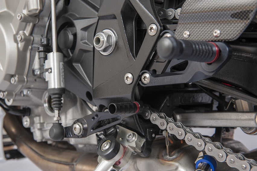 Gilles Tooling Footrest System FXR Black