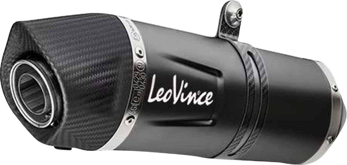 LeoVince LV One EVO Slip-On Muffler - Black