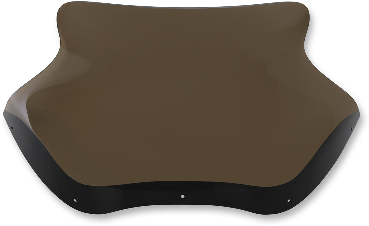 Memphis Shades Spoiler Windshield - 8-1/2" - Smoke - '98-'13 FLTR