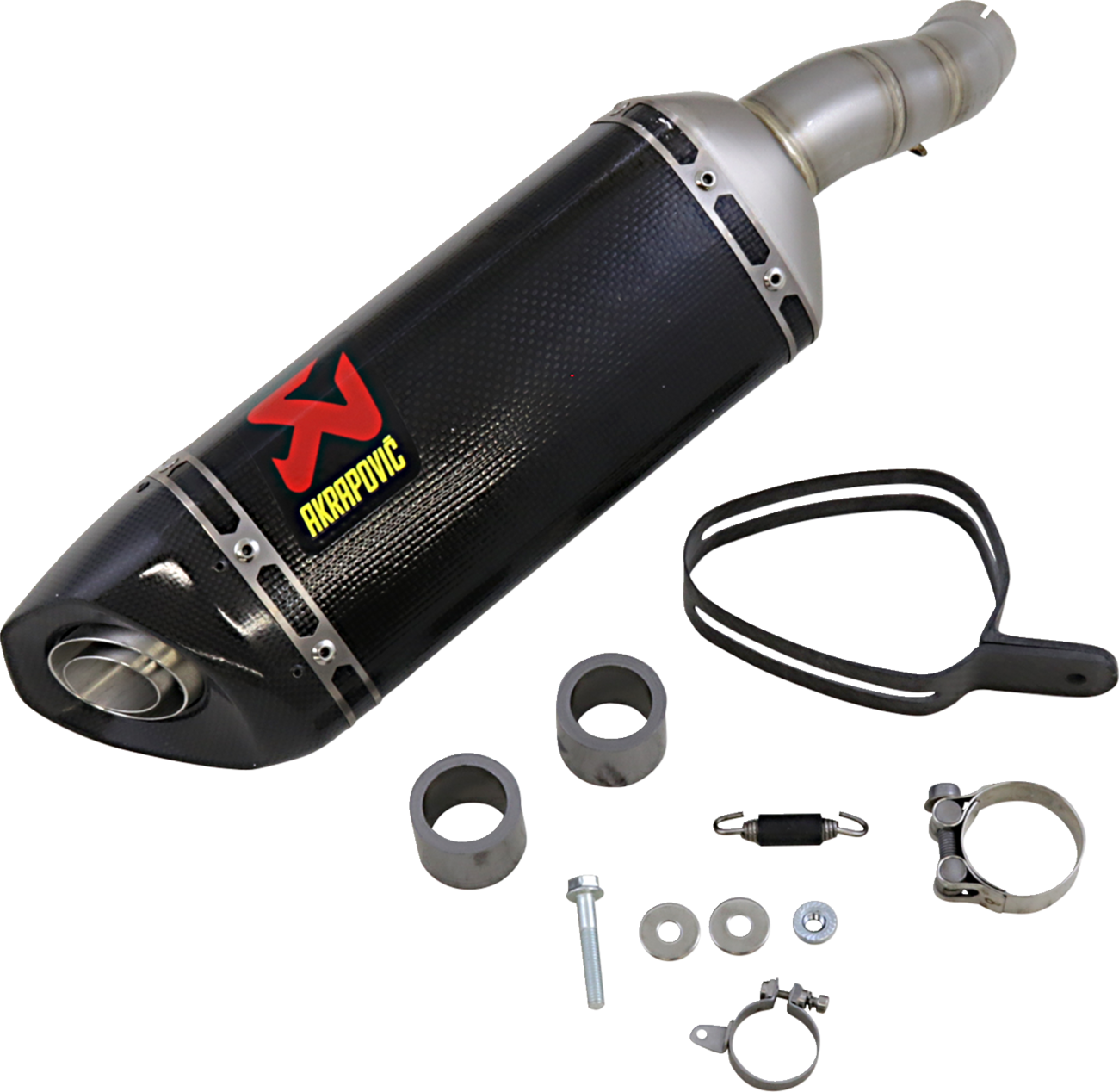 Akrapovic Slip-On Line Muffler - Carbon Fiber