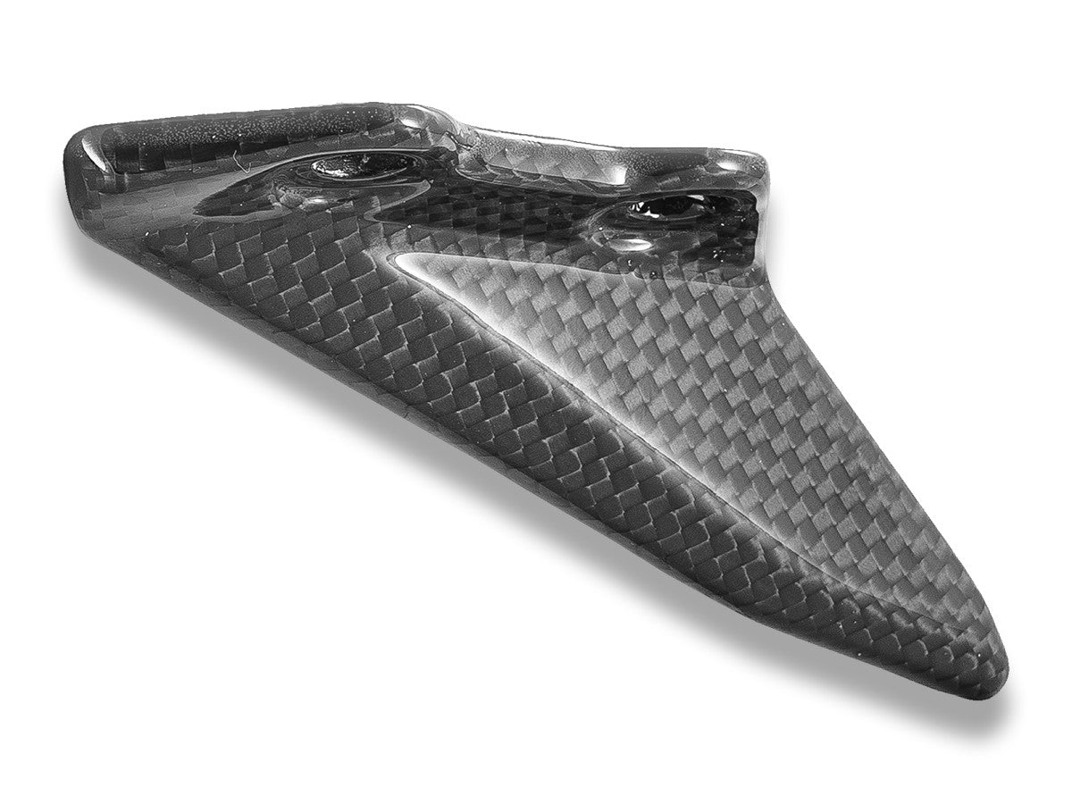 CRB220L - PANIGALE/SF V4 MY25 GLOSSY CARBON CHAIN GUARD LOWER