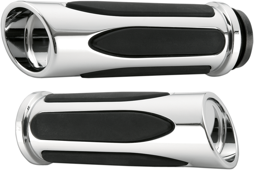 Arlen NESS Deep Cut Comfort Series Grips - Cable - Chrome