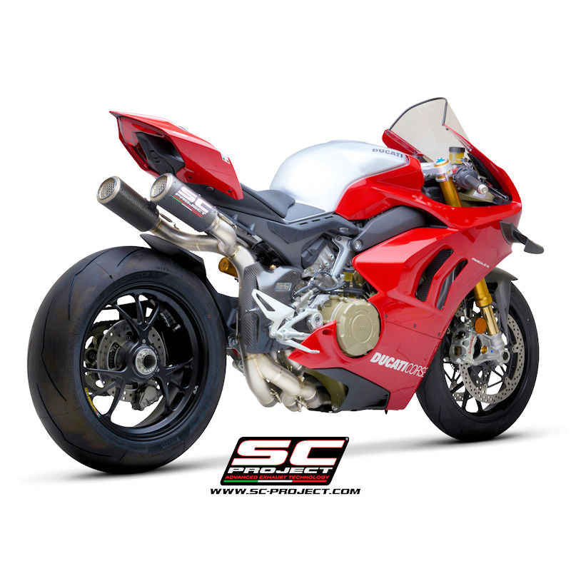 SC Project WSBK Full Titanium Undertail Exhaust System for Panigale V4 V4S V4R