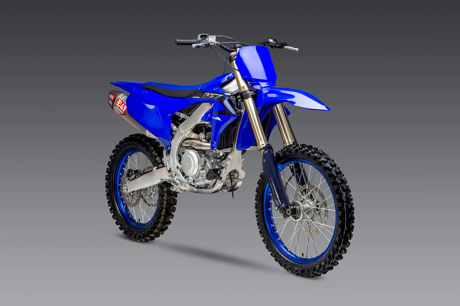 Yoshimura YZ450F 23-25 RS-12 Stainless Full Exhaust, W/ Aluminum Muffler