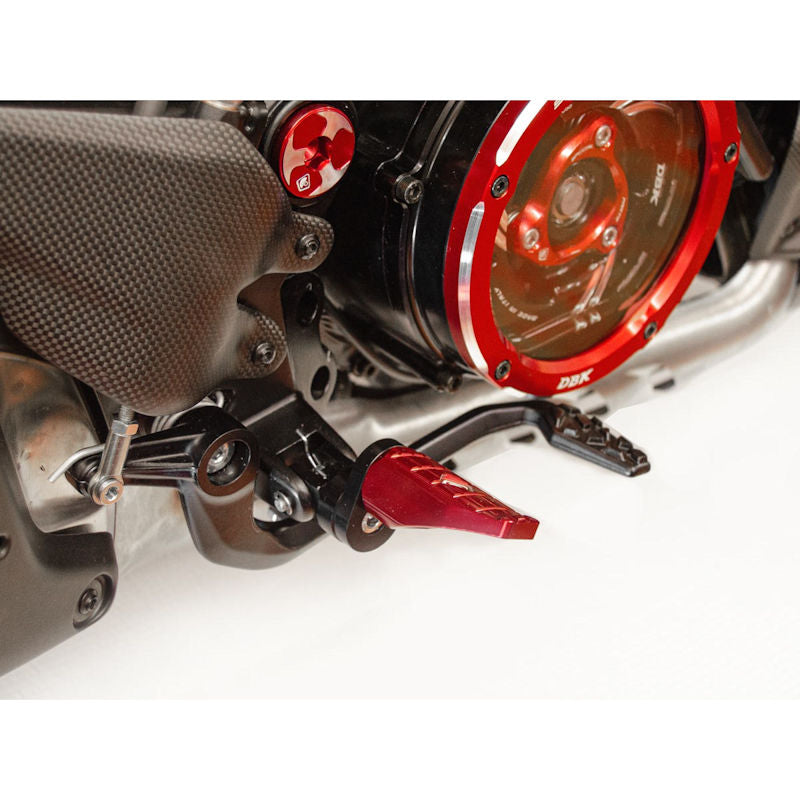 Ducabike DBK CNC Machined Rider Adjustable Footpegs For Diavel V4