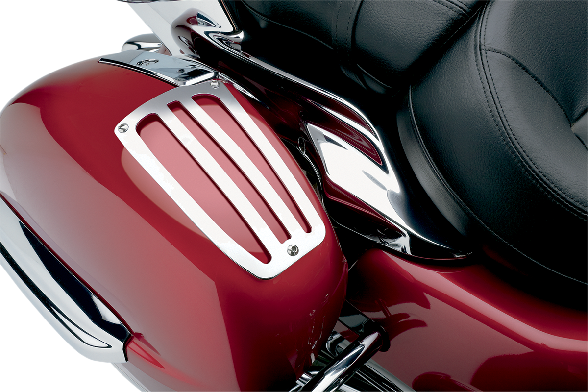Cobra Saddlebag Lid Guards - Chrome