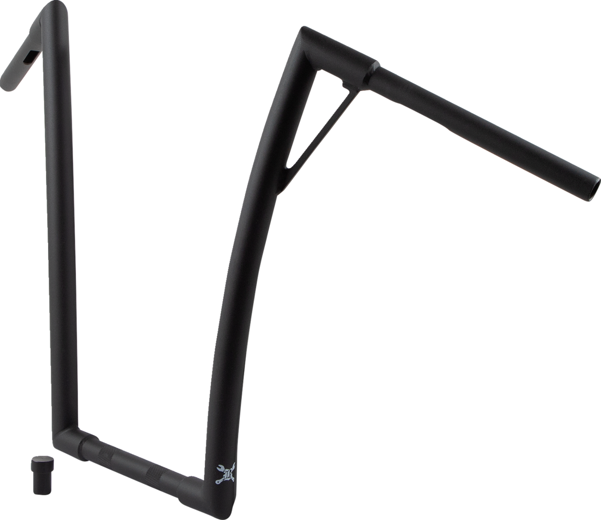 Burly Brand Louie Handlebar - 19" - Textured Black