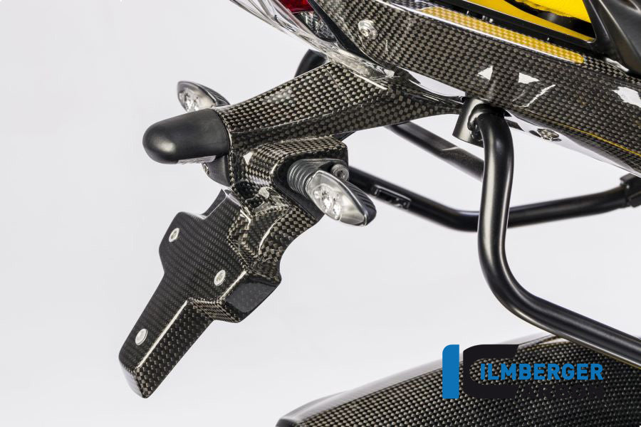 Ilmberger Carbon Numberplateholder Carbon - BMW R 1200 R (LC) From 2015 / BMW R 1200 RS (LC) From 2015