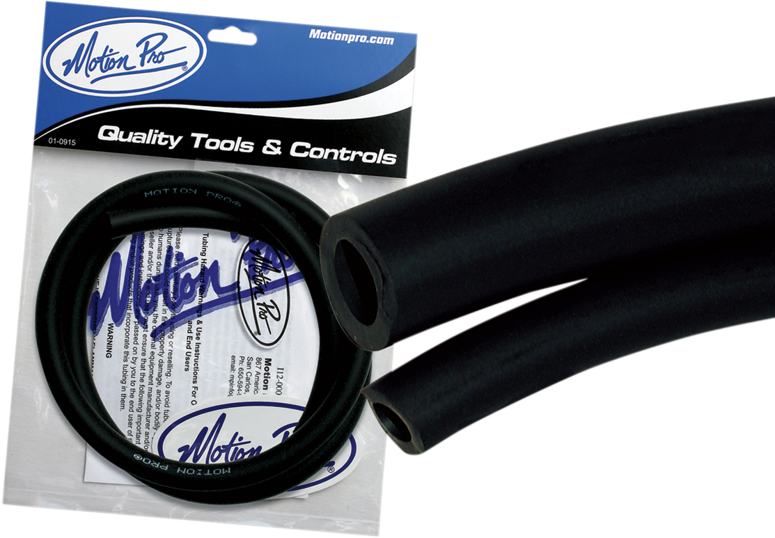 Motion Pro Premium Fuel Line - Black - 5/16" - 3'