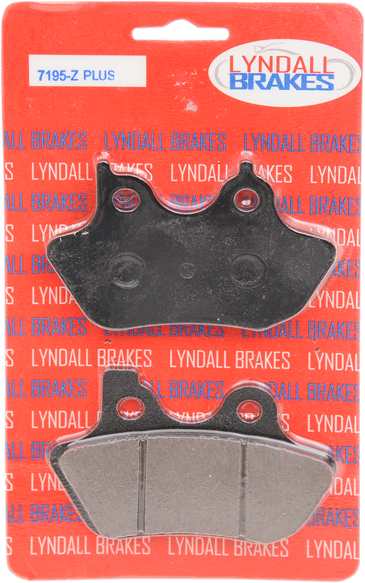 Lyndall Racing Brakes LLC Z-Plus Brake Pads - Harley-Davidson