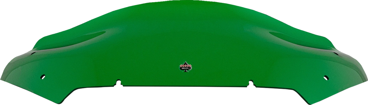 Klock Werks Kolor Flare® Windshield - 8" - Green - '23-'25 FLTRX