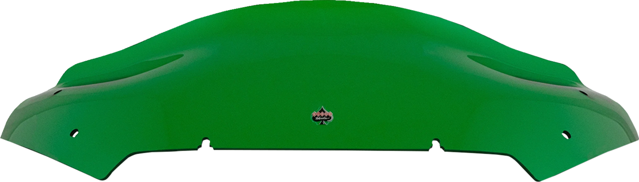 Klock Werks Kolor Flare® Windshield - 8" - Green - '23-'25 FLTRX