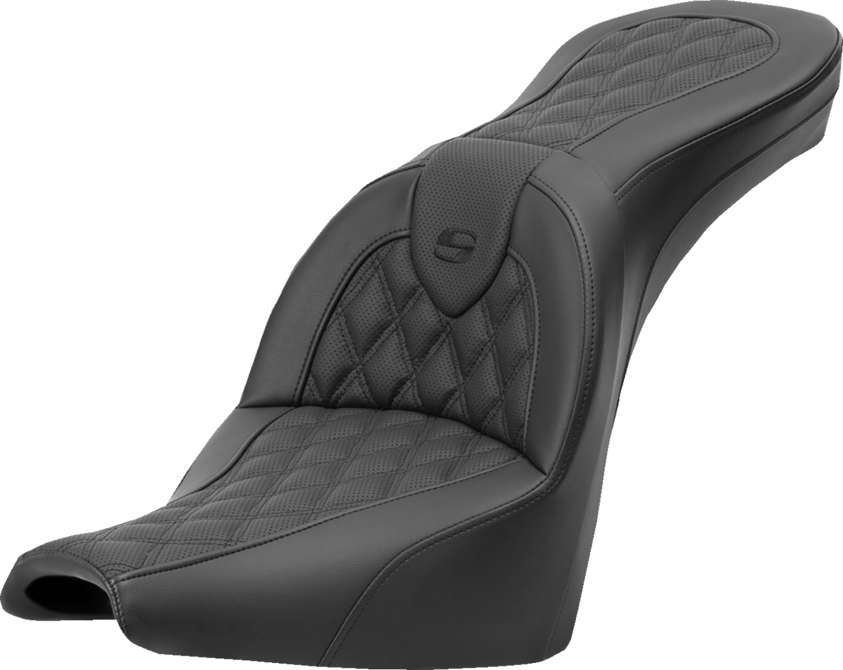 Saddlemen Roadsofa™ Seat - Lattice Stitch - Without Backrest - FXBB/FXST '18-'24