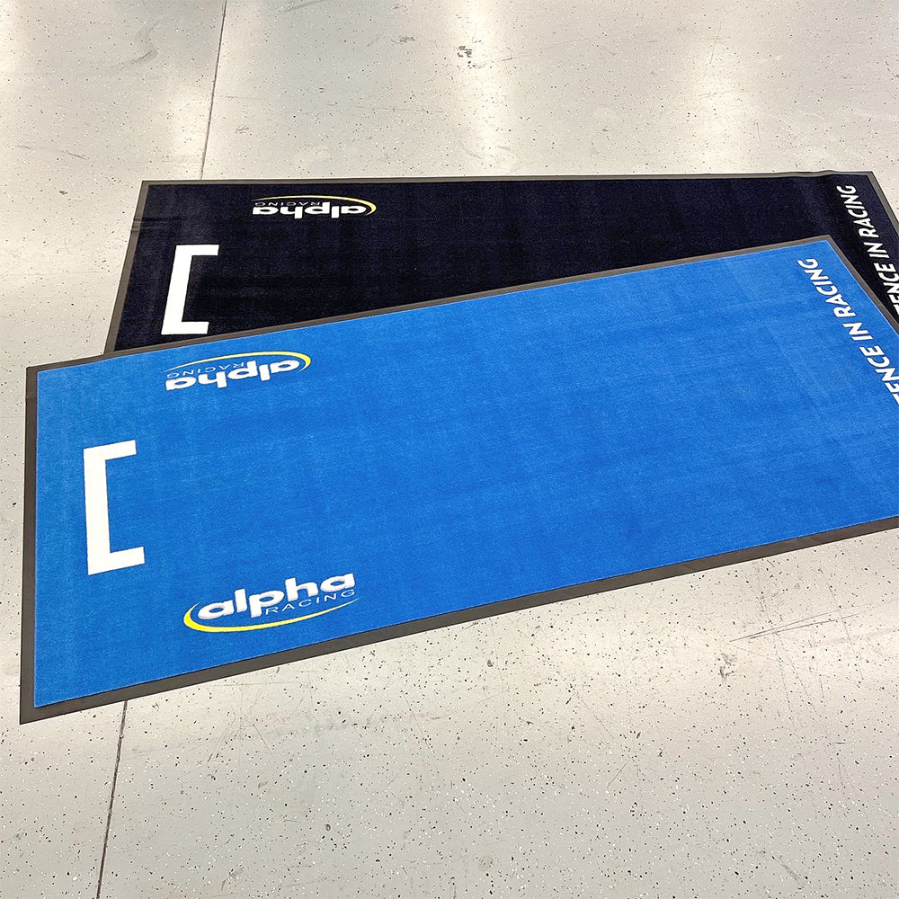 Bike carpet 240x100 cm, blue