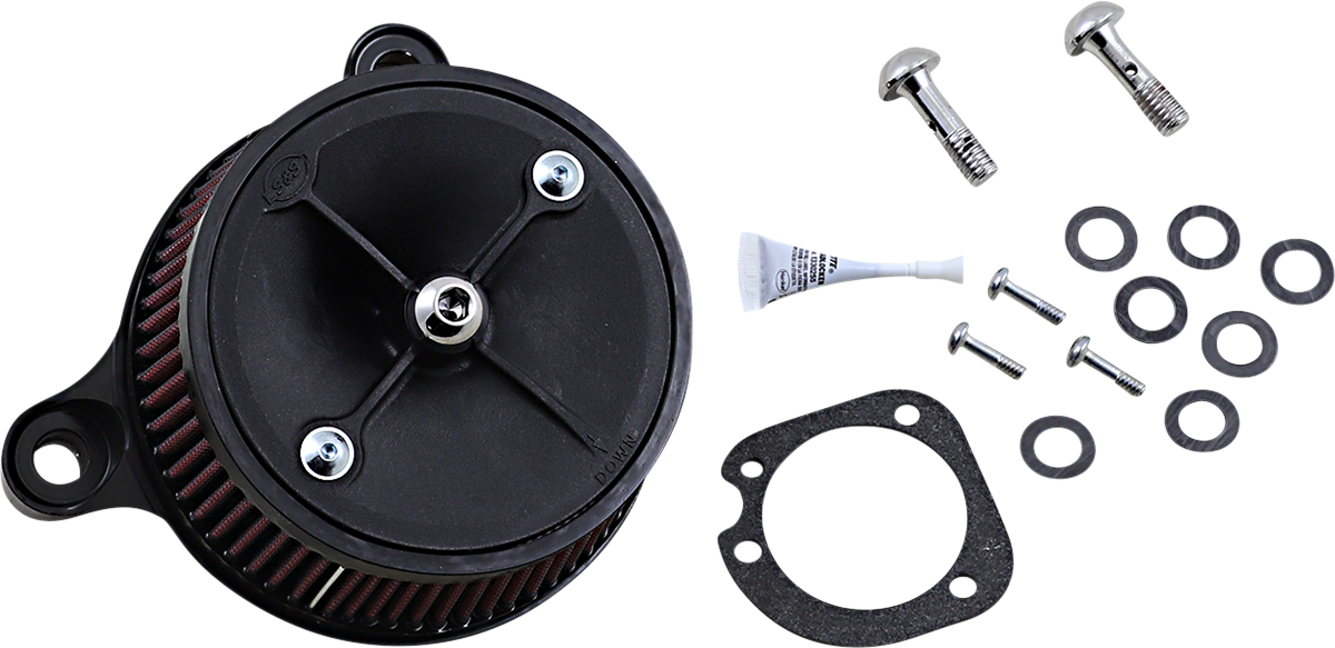 S&amp;S Cycle Super Stock™ Stealth Air Cleaner Kit - Black