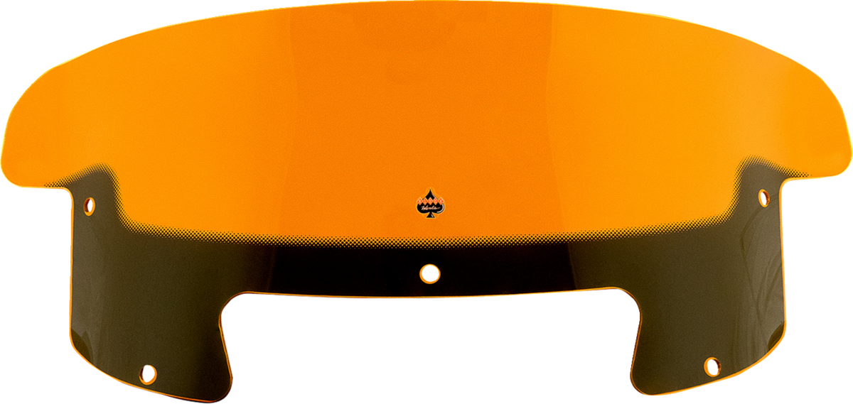 Klock Werks Ice Flare® Windshield - 8" - Orange Ice - '20-'25 Indian