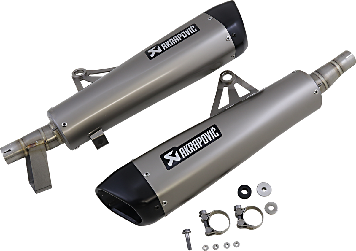 Akrapovic Titanium Mufflers
