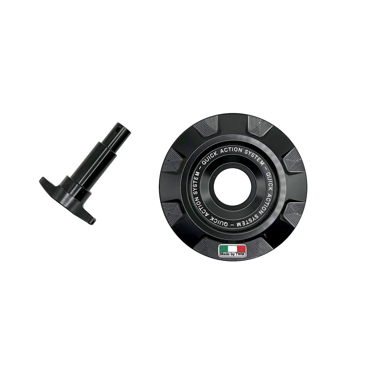 TWM Quick Action CNC Aluminum Gas Cap For Hypermotard 698 Mono