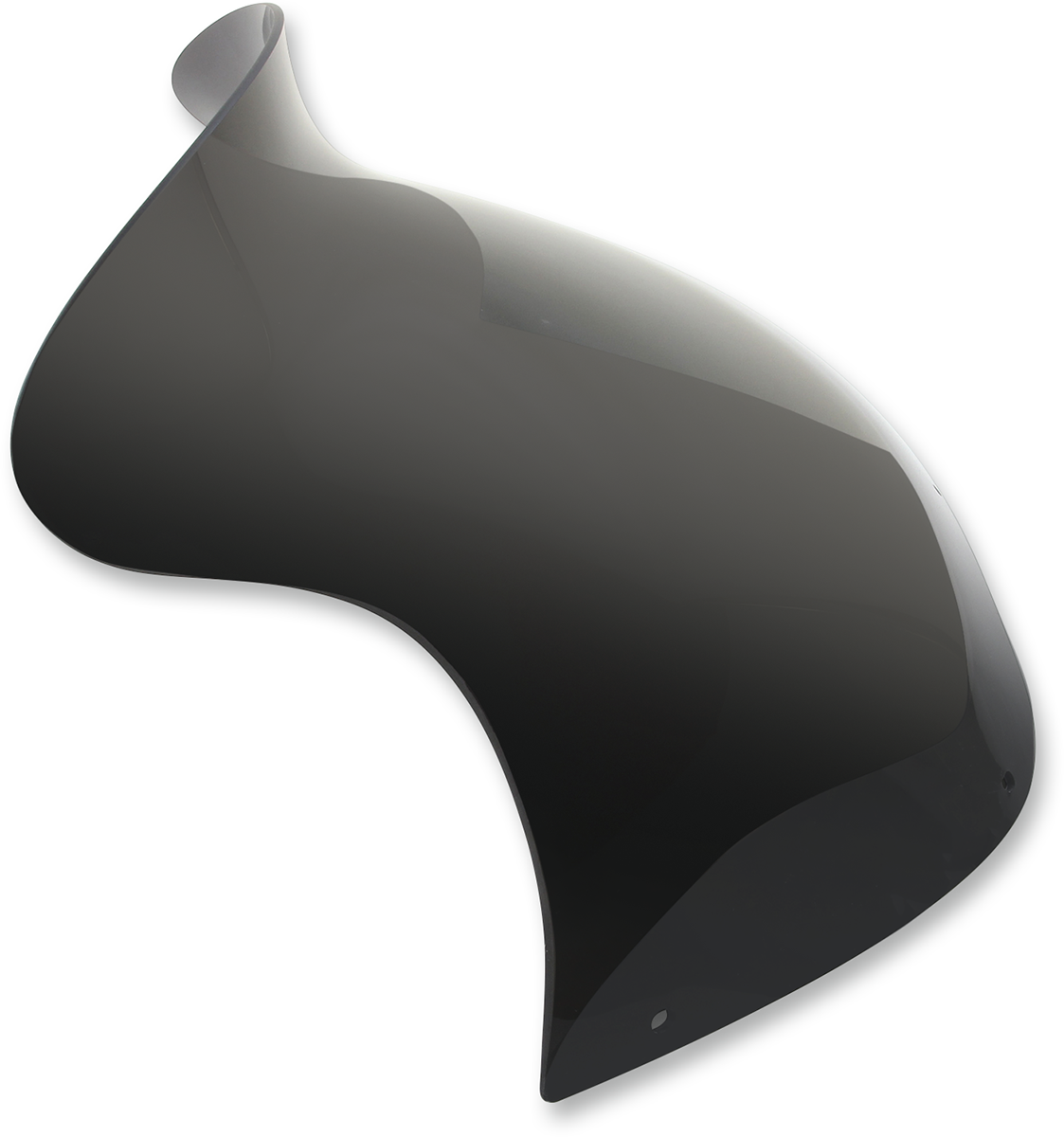 Memphis Shades Spoiler Windshield - 10" - Dark Smoke - '98-'13 FLTR
