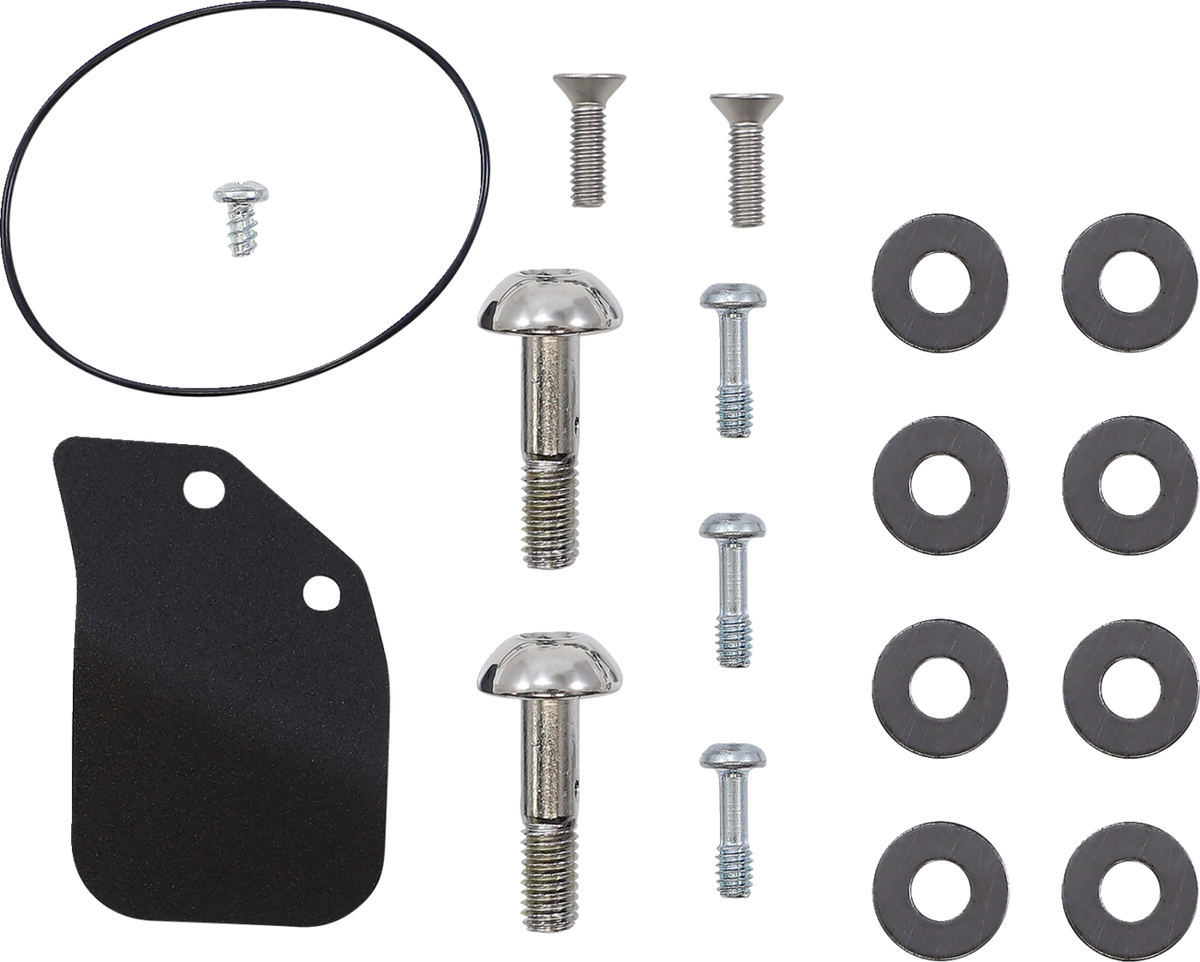 S&S Cycle Air Stinger Stealth Air Cleaner Kit - Chrome Ring