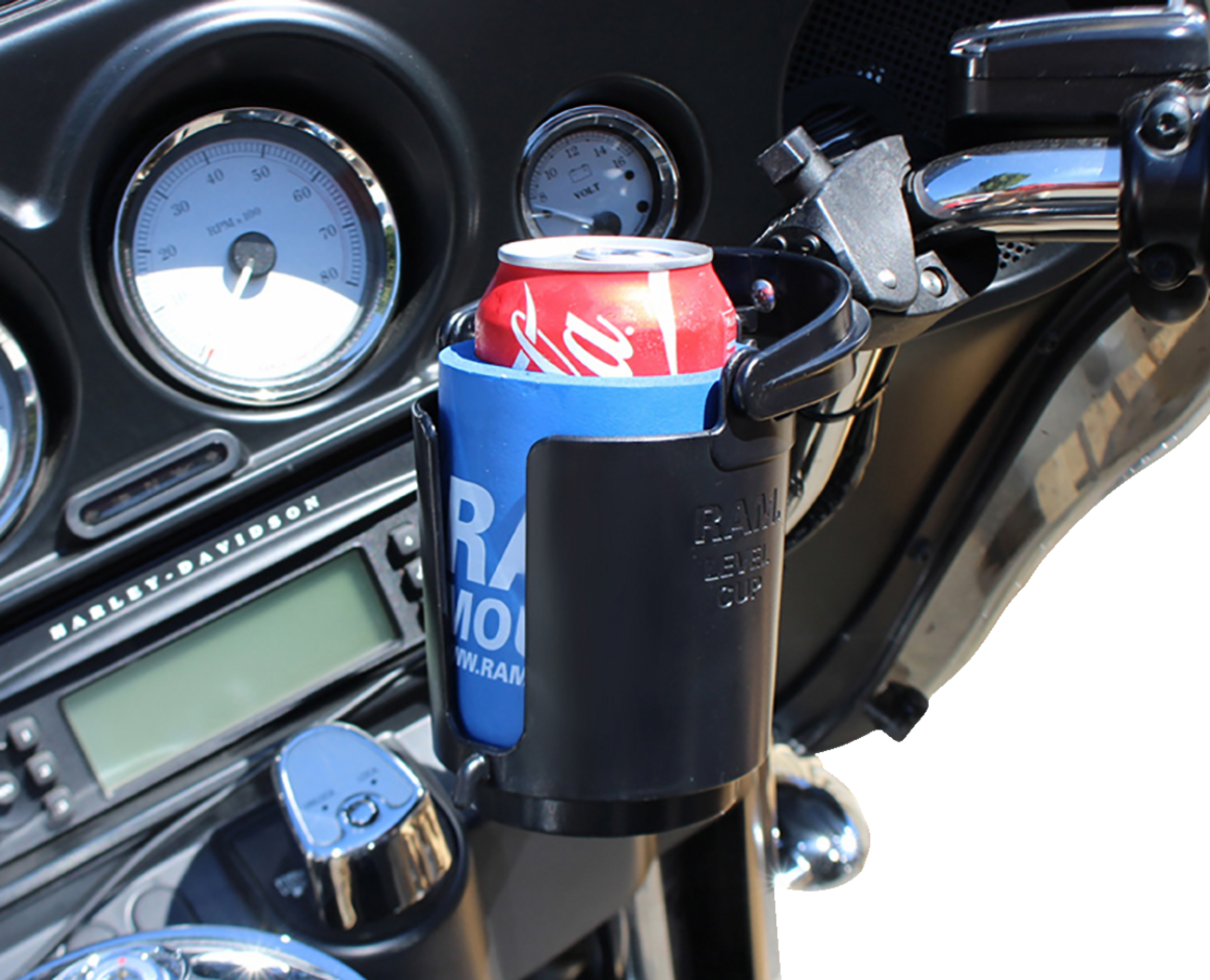 RAM Mounts Tough-Claw™ Mount With Level Cup™ Drink Holder