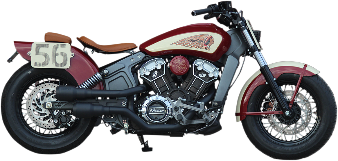 Klock Werks Number Plate - Unfinished - Indian Scout