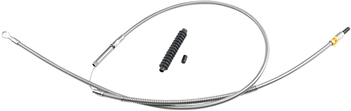 Barnett High-Efficiency Stainless Steel Clutch Cable For Harley-Davidson - +12" - '07 Touring