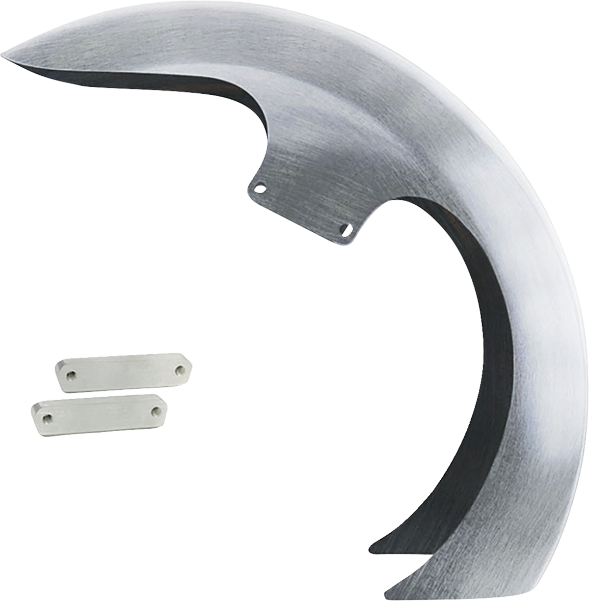 Paul Yaffe Bagger Nation DEI Front Fender - 16"-19" Wheel - With Satin Adapters - HD Touring