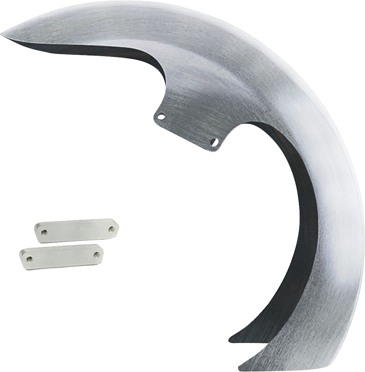 Paul Yaffe Bagger Nation DEI Front Fender - 16"-19" Wheel - With Satin Adapters - HD Touring