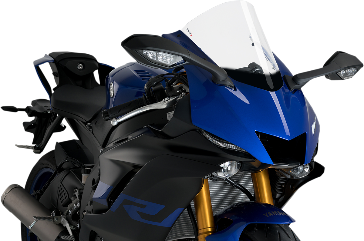 PUIG HI-Tech Parts Race Windscreen - 14-1/2" - Clear - YZF-R6/YZF-R7