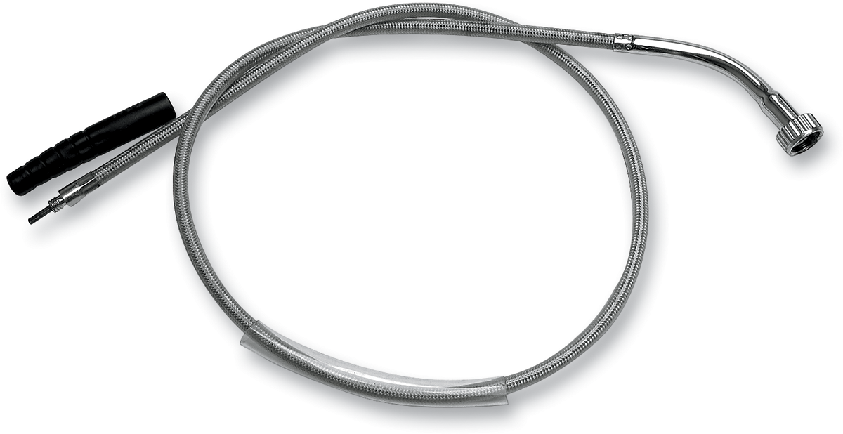 Motion Pro Armor Coat Braided Stainless Steel Speedometer Cable For Harley-Davidson - 41"