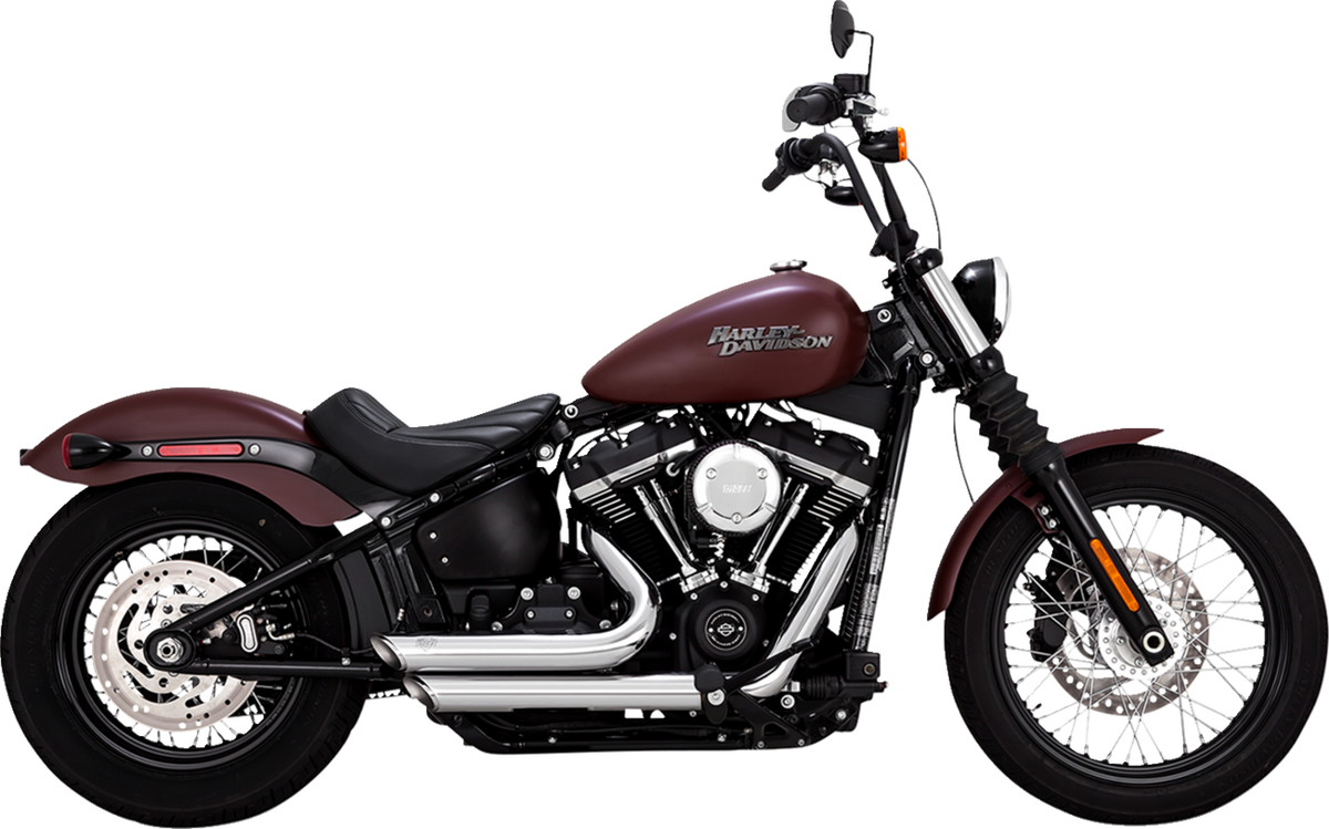 Vance & Hines Shortshots Staggered Exhaust System - Chrome