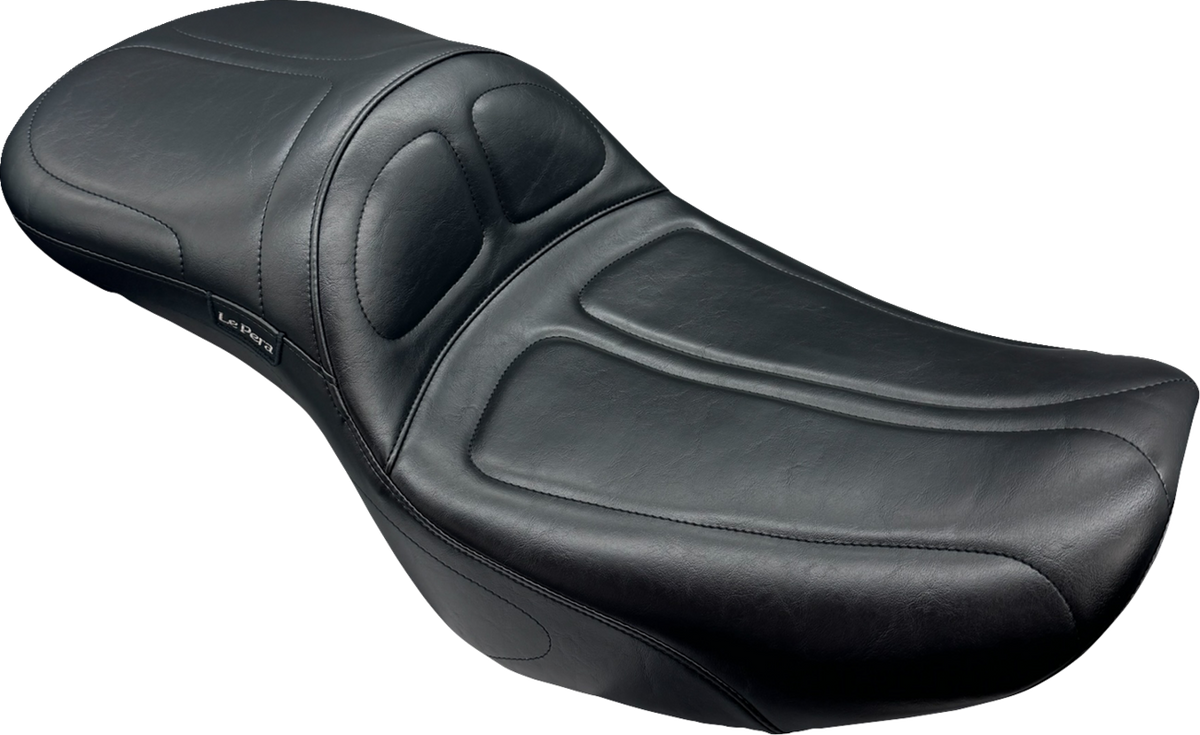 Le Pera Maverick Daddy Long Legs Seat - Without Backrest - Black - FLH/FLT '23-'25