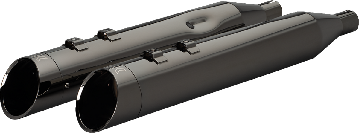 Khrome Werks 4-1/2" HP-Plus® Slip-On Mufflers With Edge Tip - Eclipse® - M8