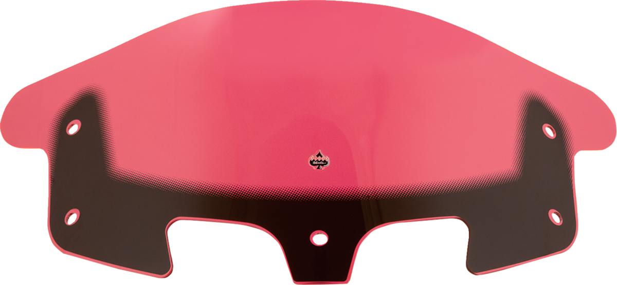 Klock Werks Ice Flare® Windshield - 10" - Pink Ice - '14-'26 Indian